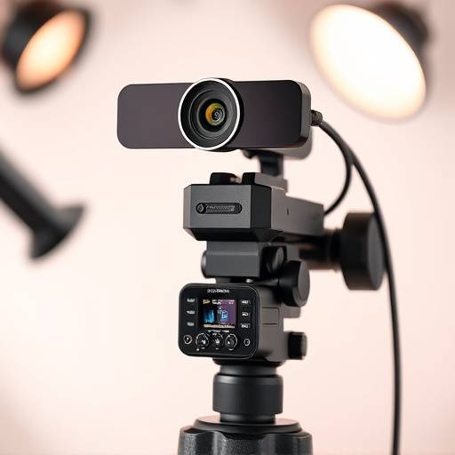 Webcam Full HD para streaming e videoconfer&ecirc;ncias